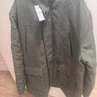 parka Kiabi con cappuccio verde