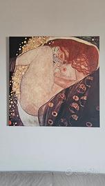 Stampa su tela Danae - Klimt