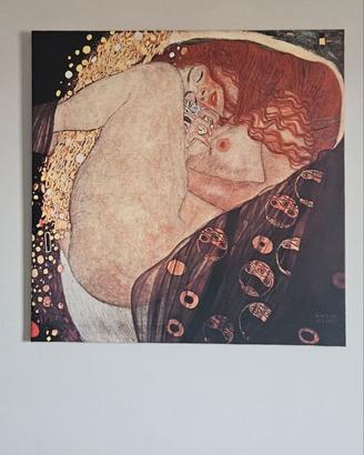 Stampa su tela Danae - Klimt
