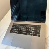 Macbook Pro 15-inch, 2018 - 16GB - SSD 250GB