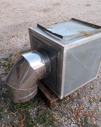 Cappa aspirante con motore 