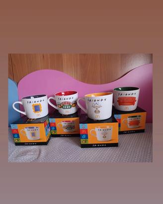 Set Completo 4 Tazze FRIENDS McDonald’s