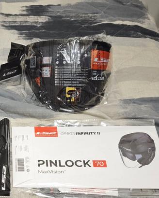Visiera fumè per casco Ls2 INFINITY II + PINLOCK70