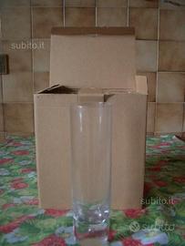 12 bicchieri (6+6) flute nuovi