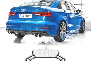 SILENZIATORE DI SCARICO PER AUDI A3 SEDAN 13-20 LO