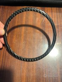 Anello volante abarth 500 carbonio