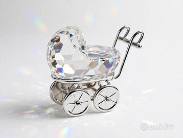 carrozzina swarovski con certificato