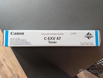TONER CANON C-EXV 47 CIANO ORIGINALE