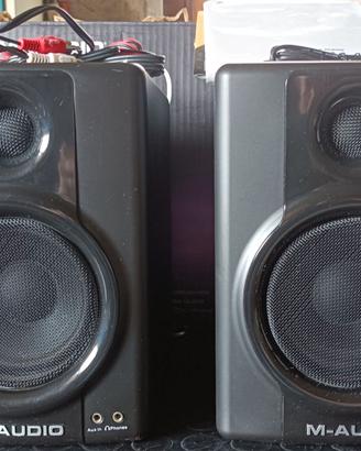 M AUDIO AV40_studio monitor attivi near field