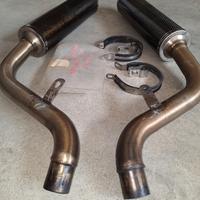 Scarico diretto artigianale per monster 620-900 