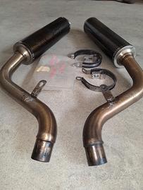 Scarico diretto artigianale per monster 620-900 