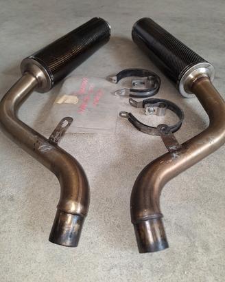 Scarico diretto artigianale per monster 620-900 