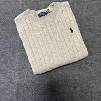 Maglione Polo Ralph Lauren Trecce Grigio - S - NUO