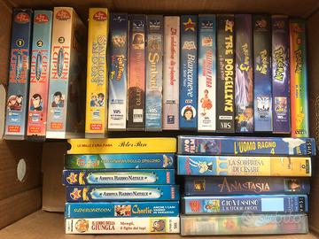 VHS Cartoni Animati vari