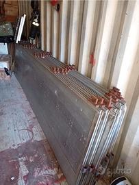  8 sponde laterali in alluminio 