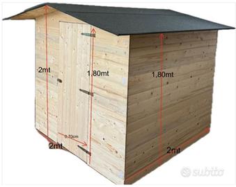 CASETTA IN LEGNO DA GIARDINO