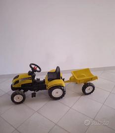 Trattorino a pedali  per grandi  avventure 