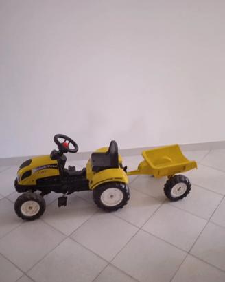 Trattorino a pedali  per grandi  avventure 