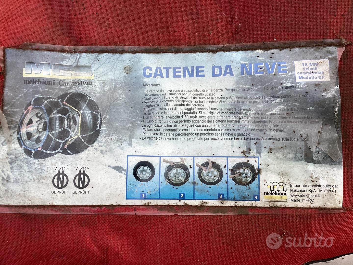 CATENE DA NEVE 4X4 16 MM - CF1645