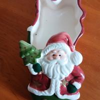 Scatola ceramica Babbo Natale