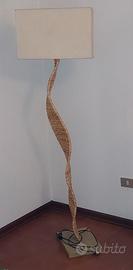 Lampada in corda intrecciata-stile giapponese