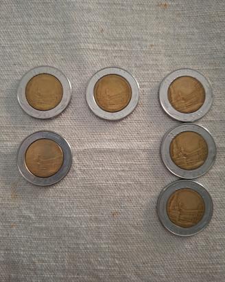 Monete lire 500