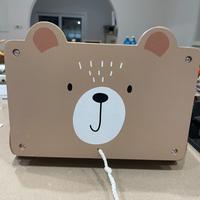 Navaris - contenitore con ruote per libri o giochi