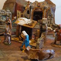 Presepe antico completo 
