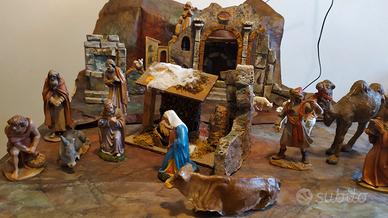 Presepe antico completo 