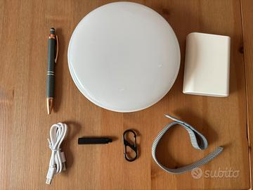 Lampada ricaricabile con powerbank 16000mh