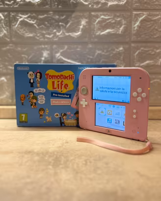 Nintendo 2DS Pink White Box e Manuali