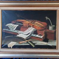 Grande quadro Mario Bettoni Colognola Baschenis