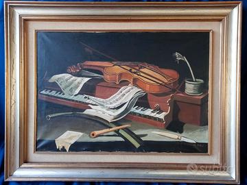 Grande quadro Mario Bettoni Colognola Baschenis