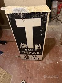 Insegna sali e tabacchi vintage