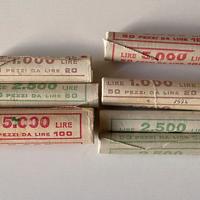 Rotolini monete Italia