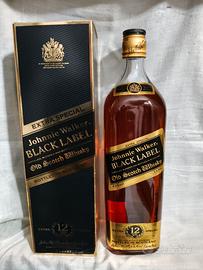 Whisky Johnnie Walker Black Label 12 Anni Vintage 