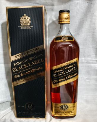 Whisky Johnnie Walker Black Label 12 Anni Vintage 