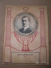 Quaderni da collezione anni '30-'40