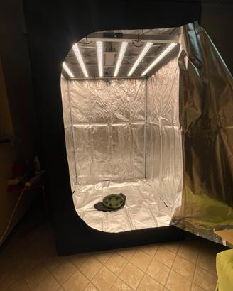 Grow box completa di lampade led nuovossime