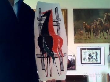 Petucco e Tolio Ceramica di Nove 1960 centrotavola