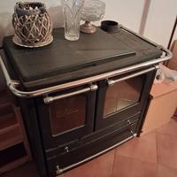 stufa a legna con forno