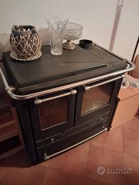stufa a legna con forno