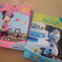 Libri gioca kit Frozen e Minni con le figurine 3D 