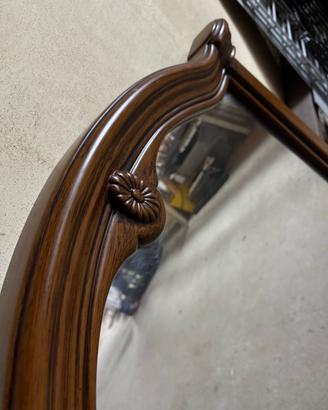 Specchio da Camera in Legno Massello --- Stile Cla