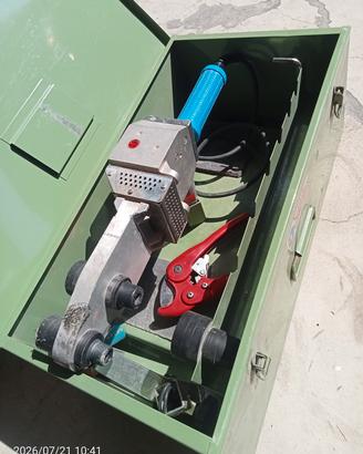 saldatore polifusore + atock raccordi  PPR