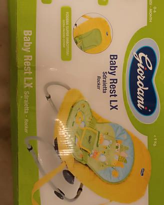 Sdraietta  Giordani  Baby Rest LX