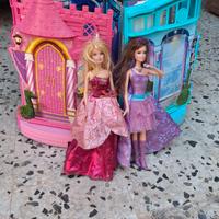 palcoscenico barbie con pop star e principessa