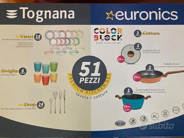 51 Pezzi (piatti, bicchieri  ecc.)