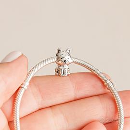 Pandora Japanese Akita Inu Cane Charm Limited