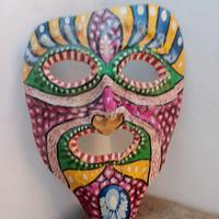 maschera in cartapesta